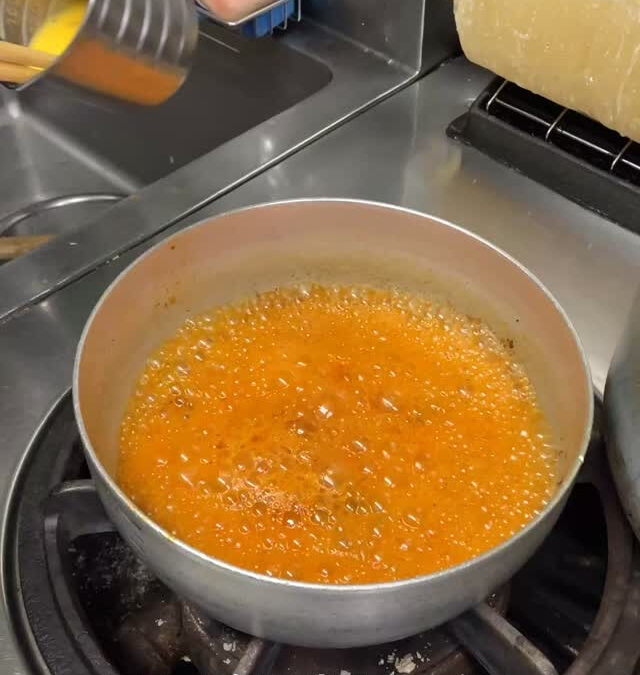 ユッケスープ旨いんですよ